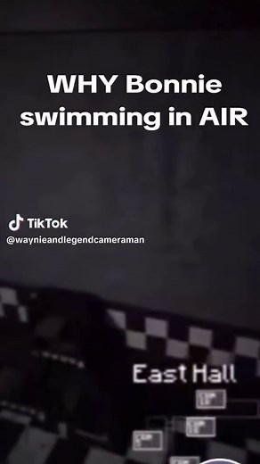Bonnie Swimming in Air - FNAF Animatronic Mystery