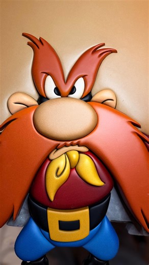 Krysten with a “Y” | Scroll Saw Artist on Instagram: "He’s a charmer. Don’t let that expression fool ya! #yosemitesam #looneytunes #scrollsawart #fanart #3dart"