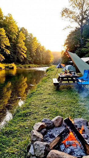 Life is better by the campfire. #campinglife #camping | Camp Lovers