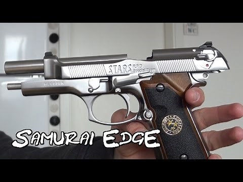 WE Samurai Edge - M92F Chrome GBB (Resident Evil)