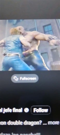 DOUBLE DRAGON 2 FIGHT CLIP!#viralvideo #shortvideo #gaming