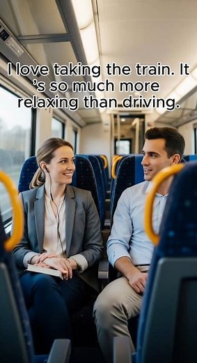 3/8 Taking Transportation | Taking a Train | Simple English Conversations for Beginners