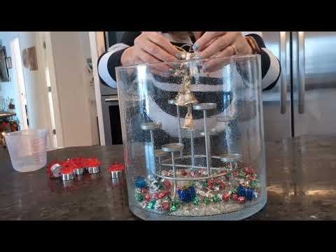 Decorate A Christmas Centerpiece With Me! #christmas decorating ideas