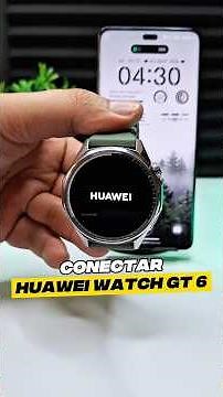 How to connect the HUAWEI WATCH GT 6 to my cell phone or smartphone ⌚️ #huawei #huaweiwatch #huaw...