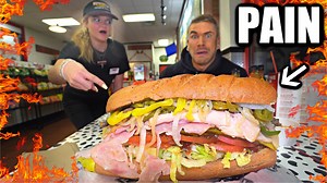 THE DEATHLY 2 MILLION SCOVILLE SANDWICH CHALLENGE! Today we have the ultimate joel hansen food challenge at firehouse subs with their Hot Ones Hot Sauce collaboration creating the spiciest sandwich available commercially The HOTTEST SANDWICH made with Hot Ones "The Last Dab" Sauce ! | Joel Hansen - Model Vs Food