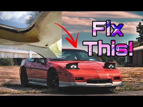 Redoing the Headliner In My Pontiac Fiero