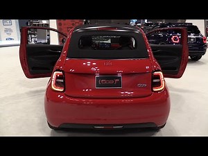2023 Fiat 500 Red Edition Cabrio Electric - Italian Classic Reimagined!