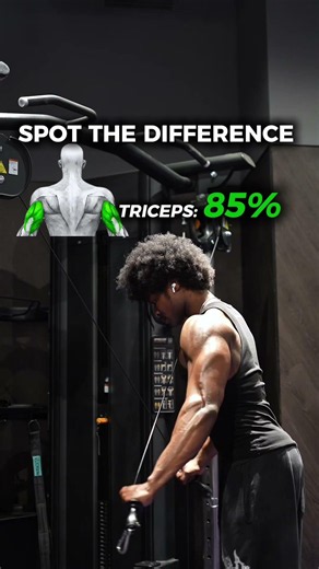 How to Actually Grow Your Triceps Bigger Fast with Cable Crossover Tricep Extension.#tricepsexercise
