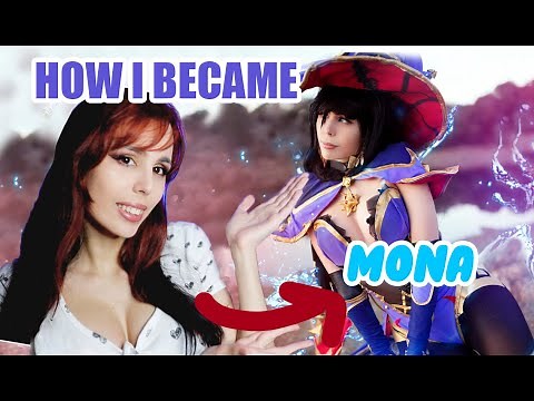 HOW I DID MY MONA COSPLAY [Genshin Impact] // Kate Key