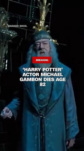 ‘Harry Potter’ actor Michael Gambon dies age 82