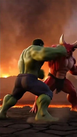 Don’t Judge a Book by Its Cover hulk vs red monster kon jeetega #shortvideo #hulk #viralshorts