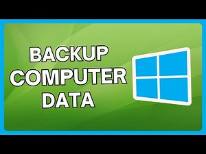 How to Easily Backup Your Computer Data | Easily Backup A Laptop or PC | Easy Tutorial Guide