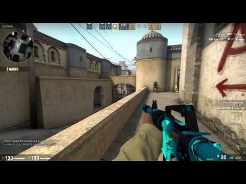 Counter Strike GO: Perfect 16 - 0 CT vs Expert bots Dust II Competitive