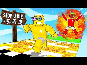 Roblox Troll Obby But if You Stop YOU DIE