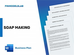 Soap Making Business Plan Template - Comprehensive & Customizable - Etsy Canada