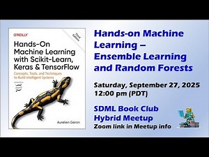 Hands-On Machine Learning -- Ensemble Learning, Random Forests, and Gradient Boosting