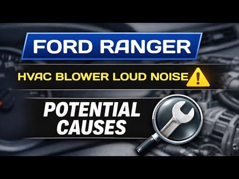 Ford Ranger HVAC Blower Loud Noise – Potential Problems Explained
