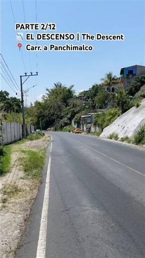 DE LOS PLANES A PANCHIMALCO Parte 2/12: El Descenso | THE DESCENT 🇸🇻🚶‍♂️💨 #shorts #elsalvador