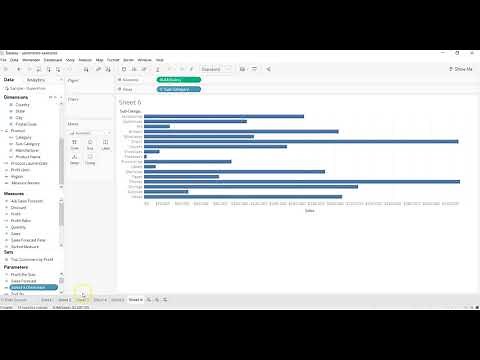 #7 Tableau Ad hoc reporting | Creating Dynamic Dimensions in Tableau