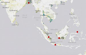 A map of the world’s wetlands