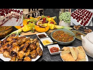 ✨Complete menu for Iftar Ramadan🌙 in Arabic and French 🍆✨