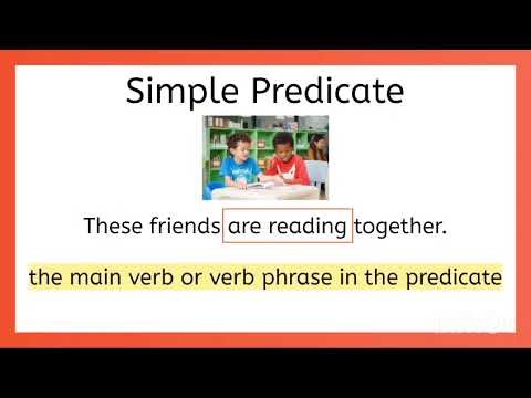Simple and complete Predicates|Easy English grammar lesson