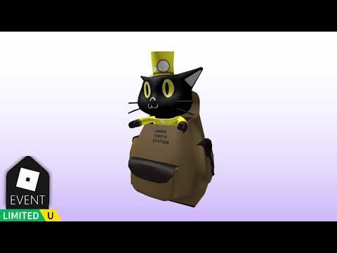 FREE LIMITED UGC: How to get the Cat Conductor Backpack in ANIME TOKYO STATION