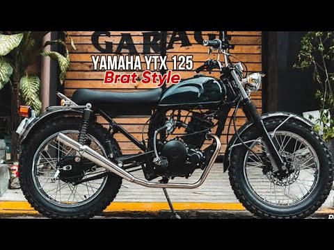 Yamaha YTX 125 Custom Bratstyle | by 1008 Moto Garage