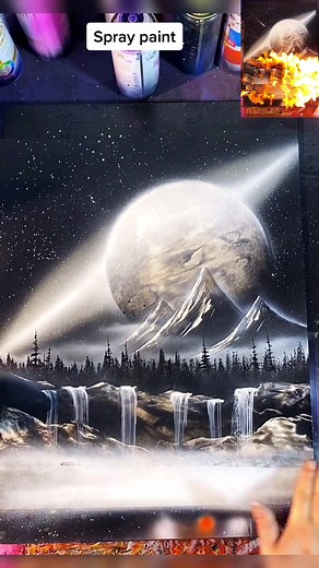 painting art on TikTok