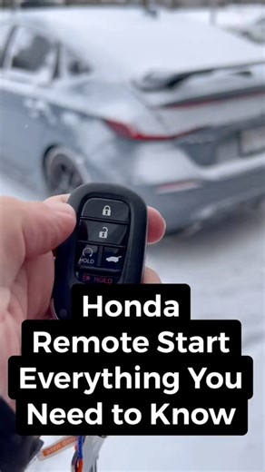 Do you know how your Honda remote start really works? Any Questions leave in the comments #Honda #wintertips #cartips | HondaPro Jason