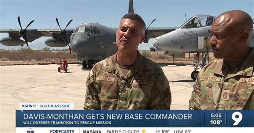 New Commander takes the reins at Davis-Monthan