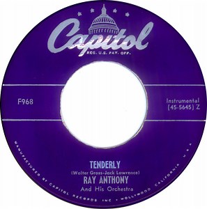 Ray Anthony And His Orchestra - Tenderly / Autumn Nocturne