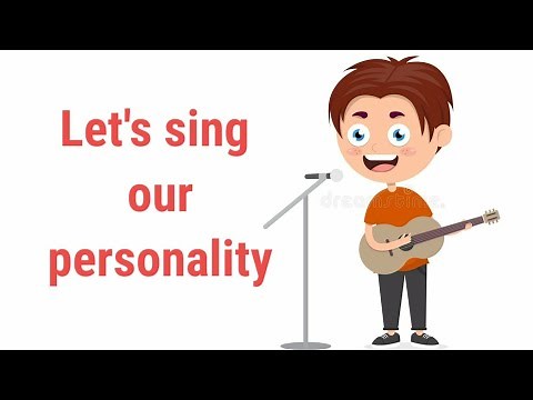 Personality song for kids _ Personality Adjectives Song _ English series for learning