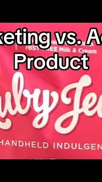 Marketing Vs. Actual Product: Ruby Jewel’s Lemon Lavender Ice Cream Sandwich