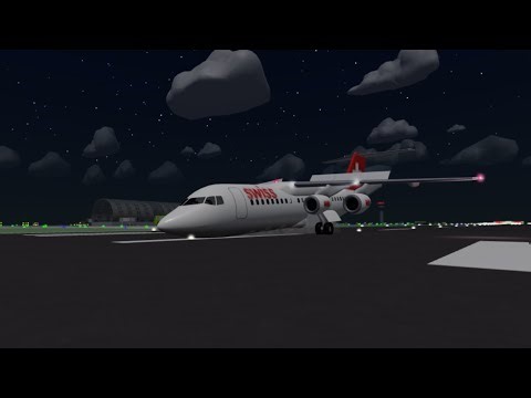 Avro RJ100 nose gear failure (new aircraft cabin crew simulator)