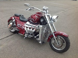 This 500bhp V8 Motorcycle Is A Two-Wheeled Muscle Car