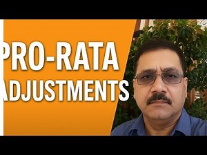 Pro- rata adjustments best explanation by Sanjay sir , X-Examinor ISC Board