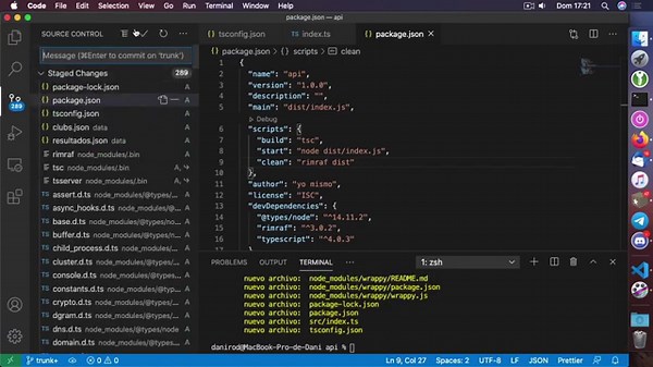 Ejemplo de creación de módulo en TypeScript, parte 1 de 4