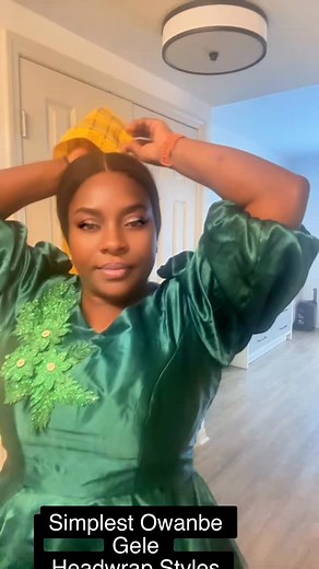 Simple & easy to achieve Aso-oke/ankara gele styles head wrap styling for every lady. Men show this to your wives. #virals #trending #fyp #fbreelsfypシ゚viralシ | African Beautiful Fashion and Lifestyle