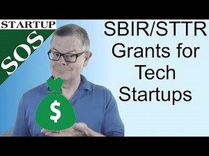 SBIR/STTR Tech Startup Grants for R&D