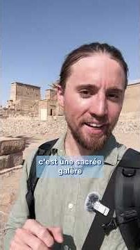 What if we took down the Eiffel Tower? 😳In Egypt, they really did it, stone by stone. 🏛💧