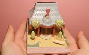 24年前的古董玩具!?童年Polly Pocket－波利口袋Dress Shop【哟哟哟阿思】