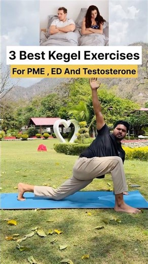 3 Best Kegel Exercises For Men’s #shorts #exercise #kegelexercises #sexualhealth #menshealth #yoga