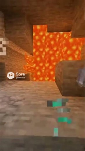 Minecraft: Epic Volcanic Eruption! 🌋 #Shorts