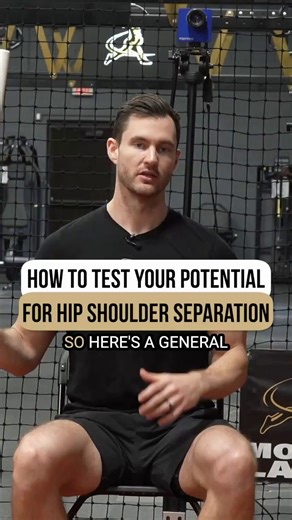 Is t-spine mobility your limiting factor for hip-shoulder separation? Here's a simple test that can give you a general idea if mobility is a limiting factor for you.🎥⬇️ General buckets: 1.