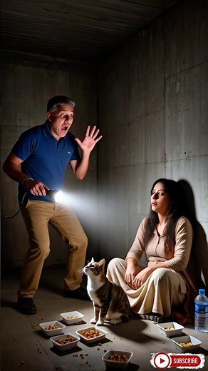 Cat Took Food To Basement For 2 YEARS... Owner Followed, Found CHAINED Woman! #herocat #rescue