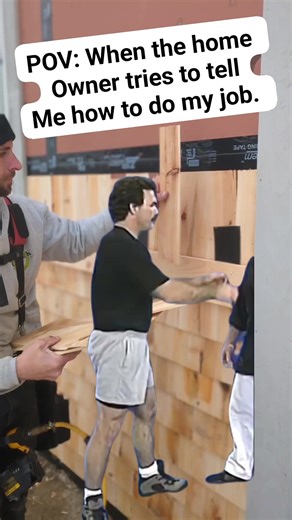 1.8M views · 10K reactions | 藍藍 But you hired me to do it路‍♂️ #anotherone #construction #carpenter #contractor #roofing #carpentry #sheetrock #drywall #builder #siding | Your Favorite Contractor | Facebook
