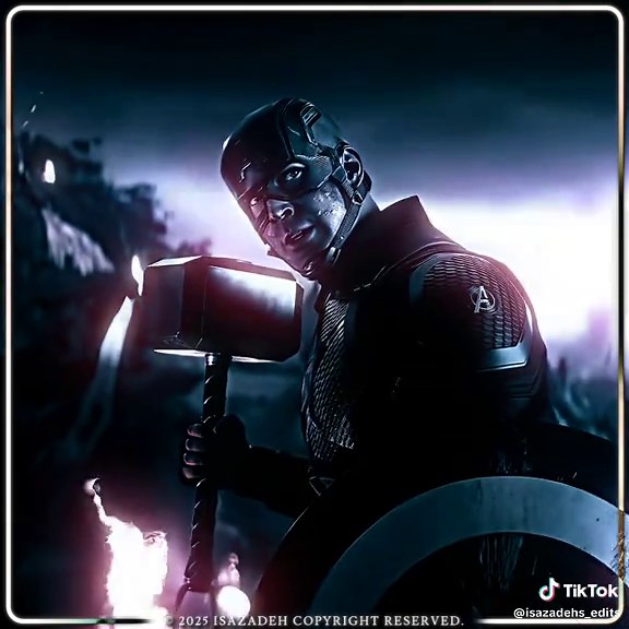 Infinity AURA: A Creative Edit of Captain America