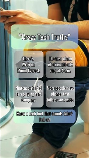 Fun Facts — 4 Crazy Tech Truths! 💻🤯 #shorts #FunFacts