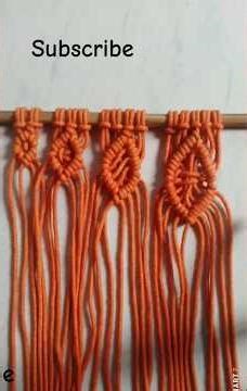 creat five easy macrame design 💞💞💞💞🤌